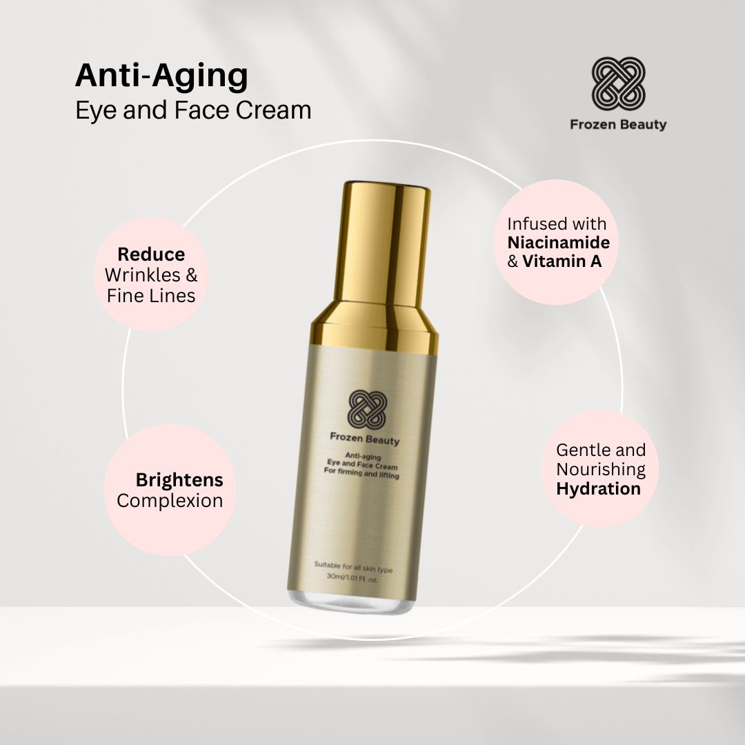 ANTI-AGING EYE AND FACE AND NECK CREAM