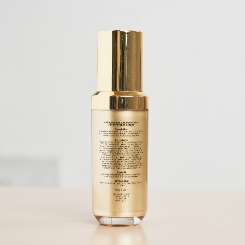 ANTI-AGING EYE AND FACE AND NECK CREAM